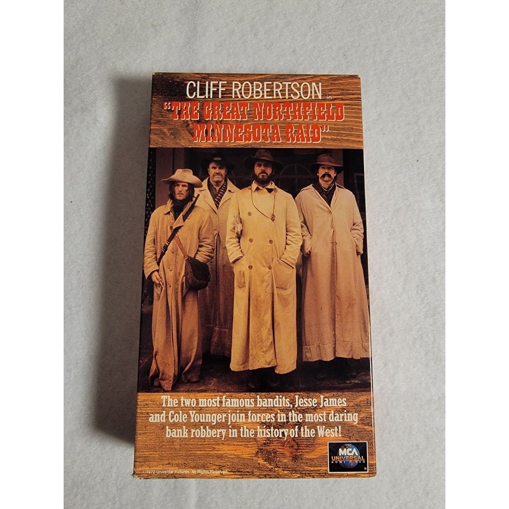 The Great Northfield Minnesota Raid (VHS,‎ 1993)